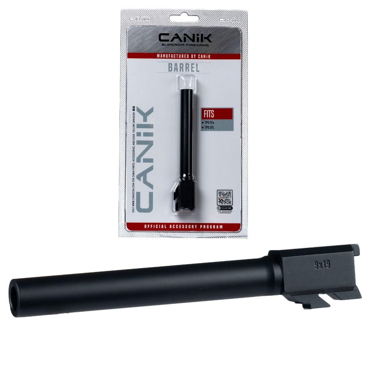 Canik Steel Drop in Barrel for Select Canik Pistols Full Size Replacement Black 1 Canik Steel Drop in Barrel for Select Canik Pistols Full Size Replacement Black