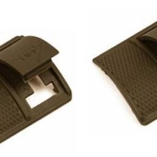 Home 30 Weaver Short Locking Rail Panel Short - 1.6" Short 2 pk - Dark Earth