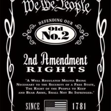 RIVERS EDGE SIGN 12"x17" - "WE THE PEOPLE WHISKEY"