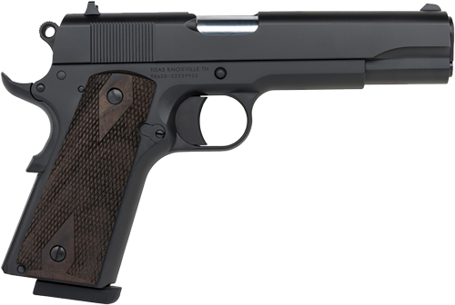 TISAS 1911 STAKEOUT 45ACP - 5" BBL WALNUT GRIP 2-8RD BLACK - Tisas