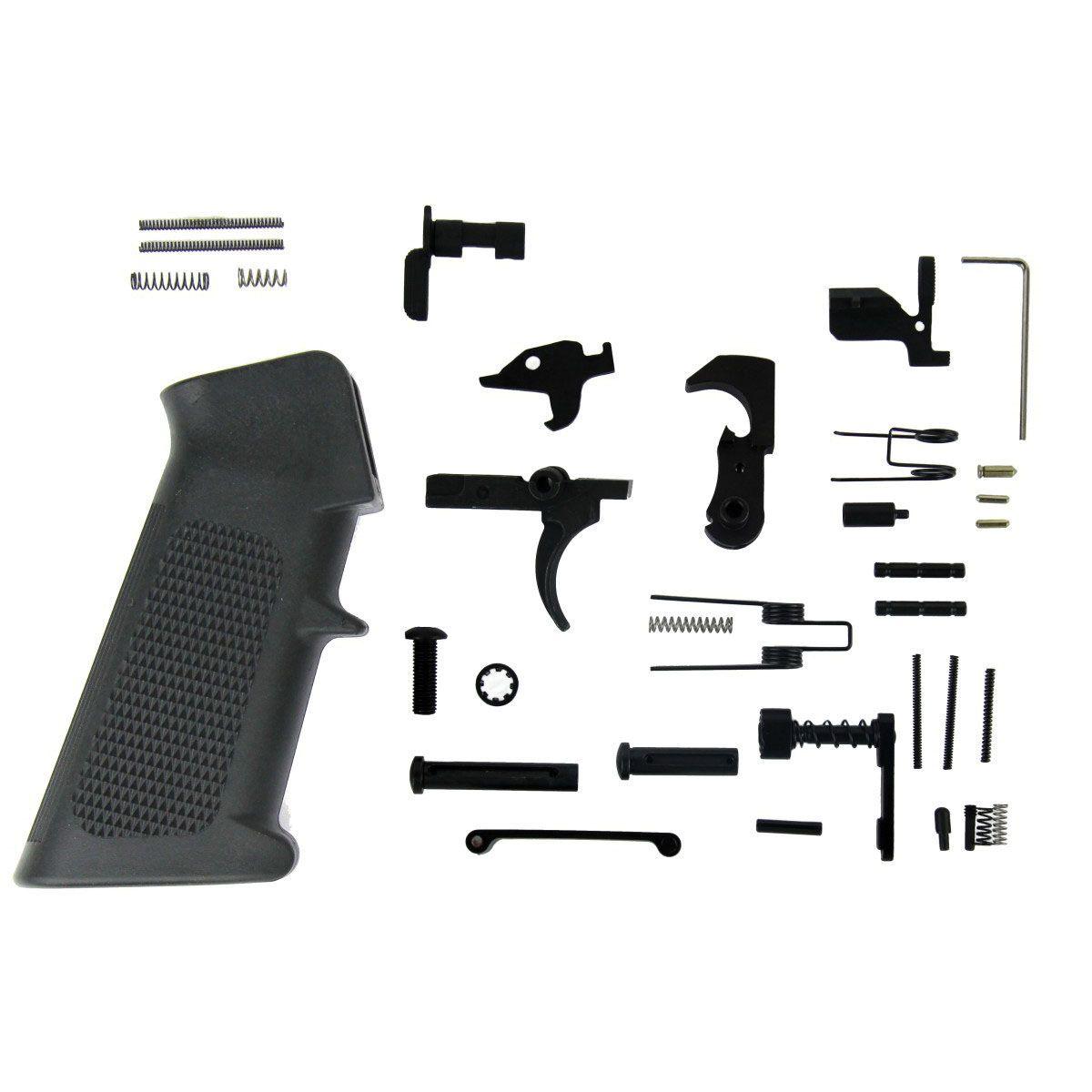 TacFire AR-15 Lower Parts Kit / A2 Grip (Made in the USA) 1 TacFire AR-15 Lower Parts Kit / A2 Grip (Made in the USA)