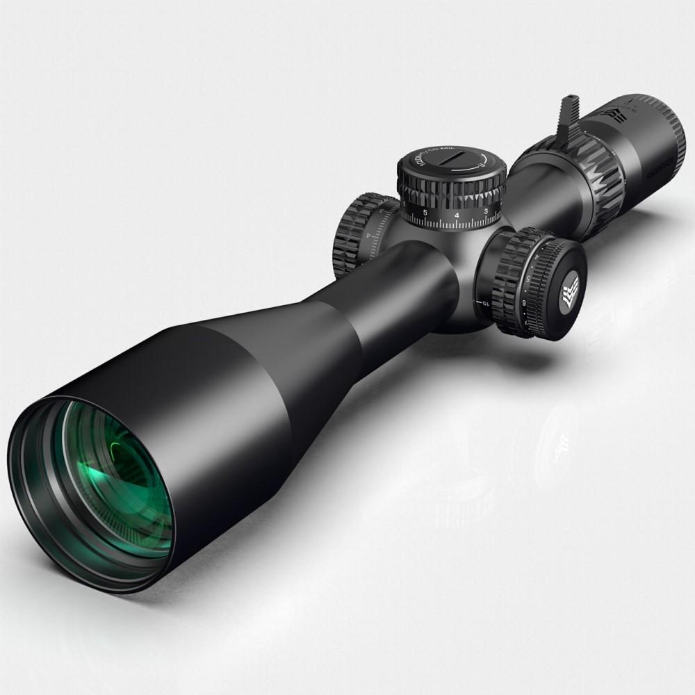 Swampfox Warhawk 3-15x50 Rifle Scope FFP RECCE MIL Reticle Black 1 Swampfox Warhawk 3-15x50 Rifle Scope FFP RECCE MIL Reticle Black