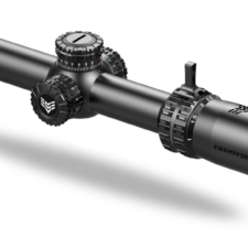 Swampfox Arrowhead LPVO Series Rifle Scope 1-8x24 30mm SFP IR Red MOA Black