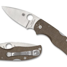 SPYDERCO NATIVE 5 2.95" BRN CANVAS