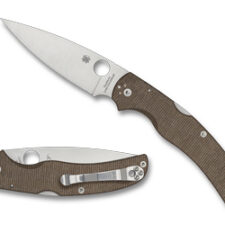 SPYDERCO NATIVE CHIEF 4.08" BRN CNVS