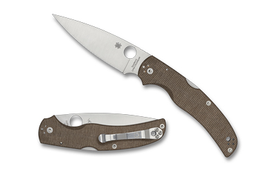 SPYDERCO NATIVE CHIEF 4.08" BRN CNVS 1 SPYDERCO NATIVE CHIEF 4.08" BRN CNVS