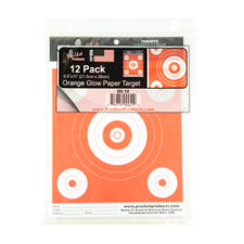 PROSHOT 6" BULLSEYE DAY GLOW ORANGE