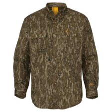 Browning Wasatch-CB Shirt Button-Front 2 Pocket Mossy Bottomland S