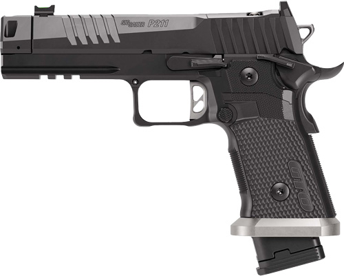 SIG P211 GTO 9MM 4.4" FIBER - OPTIC (1)23&(2)21RD BLACK 1 SIG P211 GTO 9MM 4.4" FIBER - OPTIC (1)23&(2)21RD BLACK
