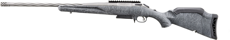 RUGER AMERICAN GENII 6MM CM - 20" GRAY GRAY SPLATTER SYN 2 RUGER AMERICAN GENII 6MM CM - 20" GRAY GRAY SPLATTER SYN - Image 2