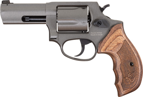 TAURUS 605 357MAG 3" FS - 5-SHOT TUNGSTEN CERAKOTE WOOD 2 TAURUS 605 357MAG 3" FS - 5-SHOT TUNGSTEN CERAKOTE WOOD - Image 2