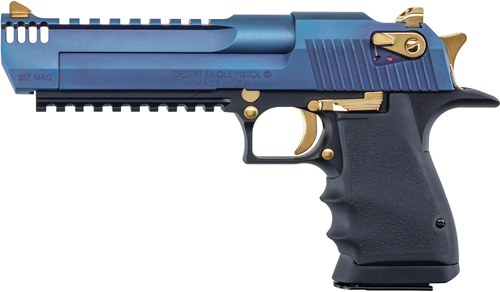 DESERT EAGLE L6 SERIES 50AE - 6" BLACK CARBO BLUE & PIC RAIL 2 DESERT EAGLE L6 SERIES 50AE - 6" BLACK CARBO BLUE & PIC RAIL - Image 2