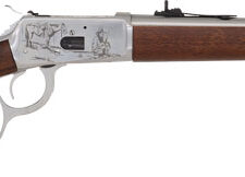 HERITAGE R92 38/357 LEVER - 16" BBL STAINLESS HARDWOOD