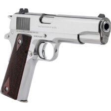 Home 26 Colt 1911 Pistol 45 ACP 5" Bright Stainless 8 rd.