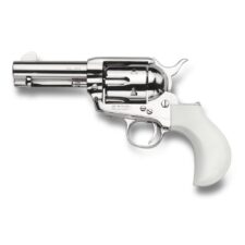 Home 27 Taylor & Co TC9 1873 Single Action Handgun 9mm Luger 6rd Capacity 3.5" Barrel Nickle Flattop Birdshead Ivory Grip