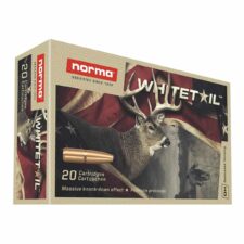 Home 27 Norma WhiteTail Rifle Ammunition 6.5 Jap (6.5 X 51R ARISAKA) 156gr PSP 2067 fps 20/ct