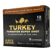 Home 26 Apex Turkey TSS Shotgun Ammo 12 ga. 3.5 in. 2-1/2oz #9 shot 5 rd