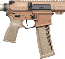 CMMG PISTOL MK4 22LR 4.5" 25RD - & ZEROED 22LR SUPPRESSOR BRZ