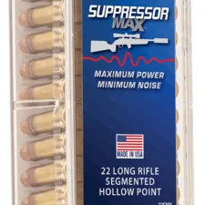 CCI 22LR 45 GR SUPPRESSOR MAX SEG HP 100RD/BX 500RD/BRICK 50BX/CS