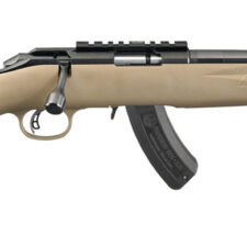 Home 32 RUGER AMERICAN 22MAG RIFLE 16" T.B. FDE SYNTHETIC 1-9RD MAG
