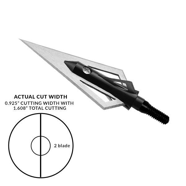 Dead Ringer The Butcher Fixed Blade Broadhead 1 Dead Ringer The Butcher Fixed Blade Broadhead