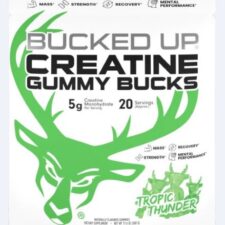 BUCKED UP CREATINE GUMMIES - TROPIC THUNDER 20 SERVINGS