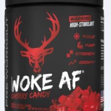 BUCKED UP PRE-WORKOUT WOKE AF - CHERRY HARD CANDY 30 SERVINGS