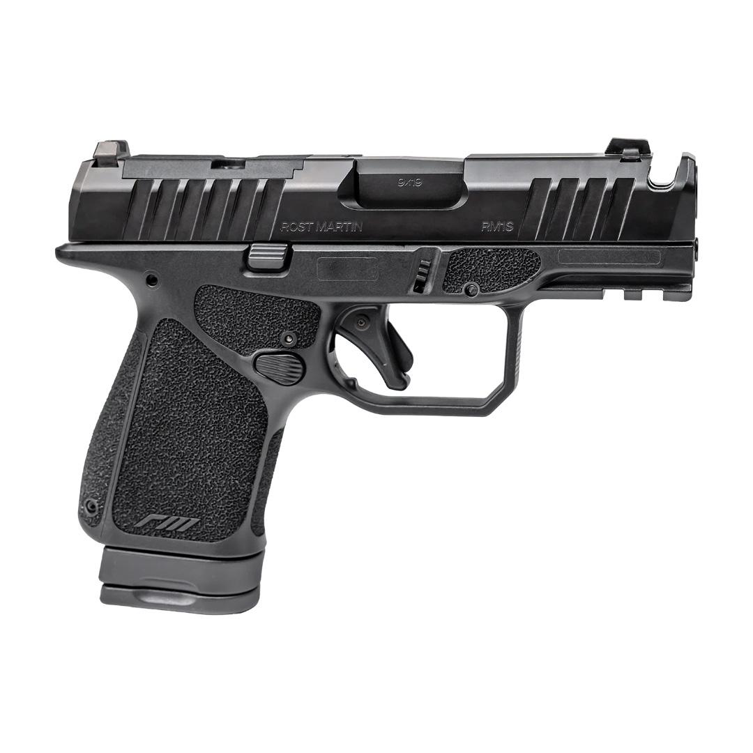Rost Martin RM1S Comp Handgun 9mm Luger 10rd Magazines(2) 3.6" Barrel Black Optic Ready 1 Rost Martin RM1S Comp Handgun 9mm Luger 10rd Magazines(2) 3.6" Barrel Black Optic Ready