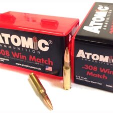 ATOMIC 308 WIN 175GR MATCH - BTHP 50RD 10BX/CS