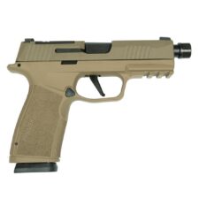 Home 28 Sig Sauer P365 XMacro Handgun 9mm Luger 17rd Magazines (2) 3.7" Barrel Two Tone Tan TB