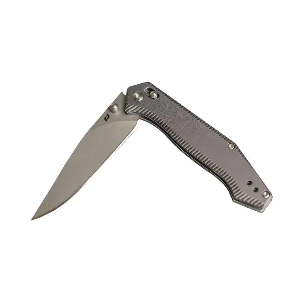 Schrade Turnkey Pivot Folding Knife 3-2/5" Drop Point Blade Grey 1 Schrade Turnkey Pivot Folding Knife 3-2/5" Drop Point Blade Grey