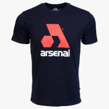 Arsenal Small Blue Cotton Relaxed Fit Logo T-Shirt