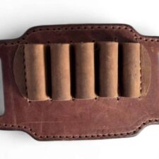 1791 HUNT AMMO BELT SLIDE 12GA - AMBIDEXTRIOUS BROWN