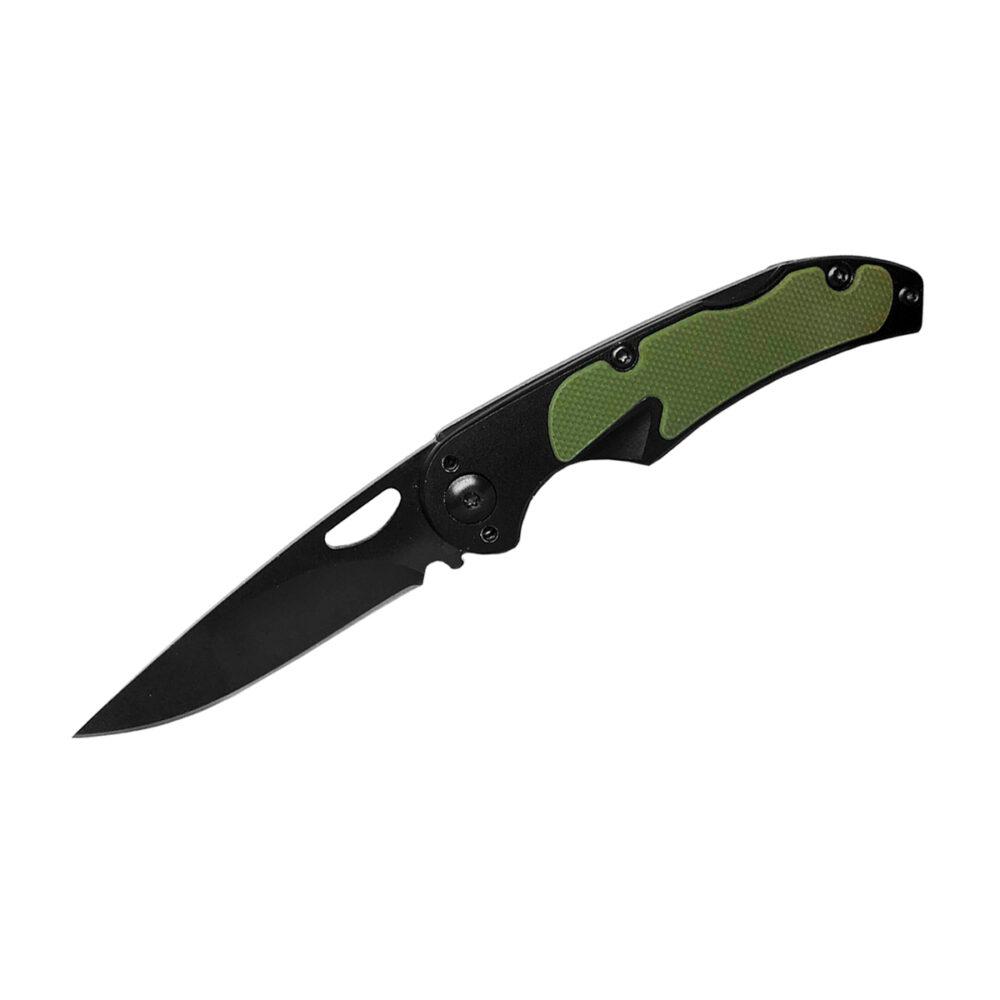ABKT Elite Mark II Lockback Folding Knife 2-1/2" Drop Point Blade Green 1 ABKT Elite Mark II Lockback Folding Knife 2-1/2" Drop Point Blade Green