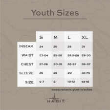 Habit Youth Bear Cave 6 Pocket Pants Realtree APX Youth Medium
