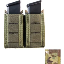 Home 28 HIGH SPEED GEAR DUTY DOUBLE PISTOL TACO MULTICAM SLEEK FRONT CONCEALAD BUNGEE HOLDS PISTOL MAGS