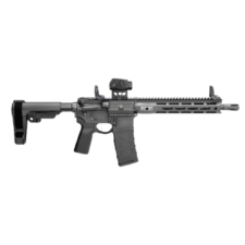 SPRINGFIELD ARMORY SAINT VICTOR GEAR PAC 5.56 11.5" PISTOL, SBA3, BLACK, FLIP UPS, 4-30RD