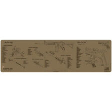 AR15 & GLOCK SCHEMATIC COMBO MAGNUM XXL PROMAT - COYOTE