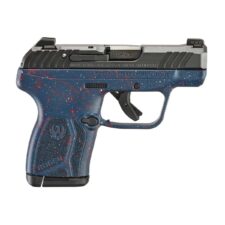 Home 31 Ruger 250th Anniversary LCP Max Handgun .380 Auto 10rd Magazine 2.8" Barrel Tritium Front Sight Liberty Blue w/Splatter Grip
