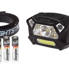 NIGHTSTICK REACT DUAL-LIGHT HEADLAMP W/MOTION SENSING ACT- (3)AAA - BLACK