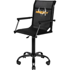 Home 29 Muddy Rolling Swivel Chair Black