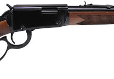 HENRY H1 WESTERN LEVER RIFLE - 22/S/L/LR 18.5" BLUED WALNUT