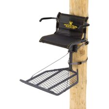 Home 27 Rivers Edge Lounger Hang-On Treestand Black