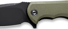 CIVIVI KNIFE PRAXIS 3.75"   OD - GREEN G10/BLACK STN CLAM PACK
