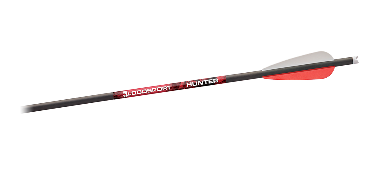 Bloodsport Hunter Crossbow Bolts 22" 300 Spine 6/pk 1 Bloodsport Hunter Crossbow Bolts 22" 300 Spine 6/pk