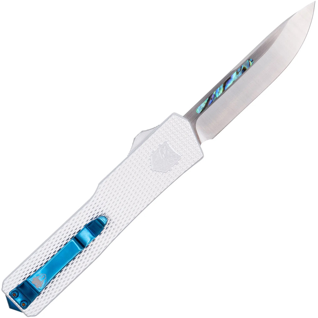 Cobtratec Abalone Edge OTF Knife Switchblade White/Abalone 1 Cobtratec Abalone Edge OTF Knife Switchblade White/Abalone