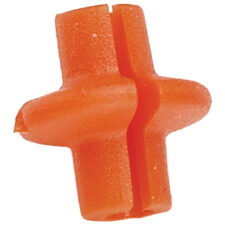 Home 25 Pine Ridge Kisser Button Slotted Orange 1 pk.