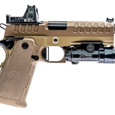 Home 28 WATCHTOWER FIREARMS APACHE HGA 9MM 4.25IN BBL FDE 3 15RD MAGS OPTICS READY
