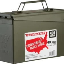 WINCHESTER USA 40SW 165GR FMJ AMMO CAN 400RDS