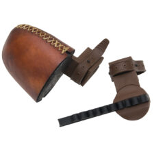 Home 26 Selway Strap-on Rawhide Stick Quiver Recurve/Longbow 6 Arrow RH/LH